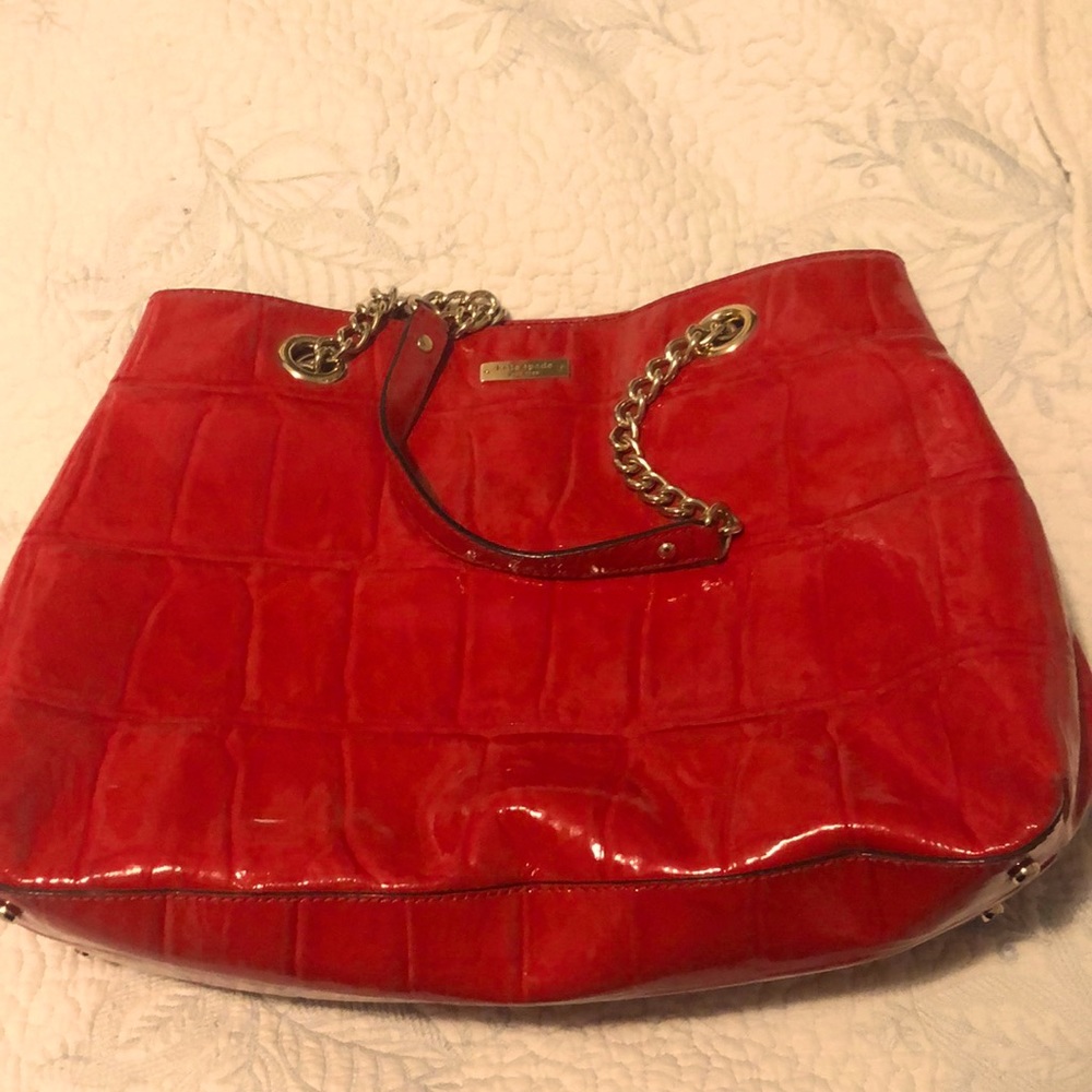 Kate Spade Crimson leather Handbag